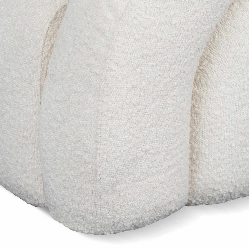 Timeless Armchair - Ivory White Boucle