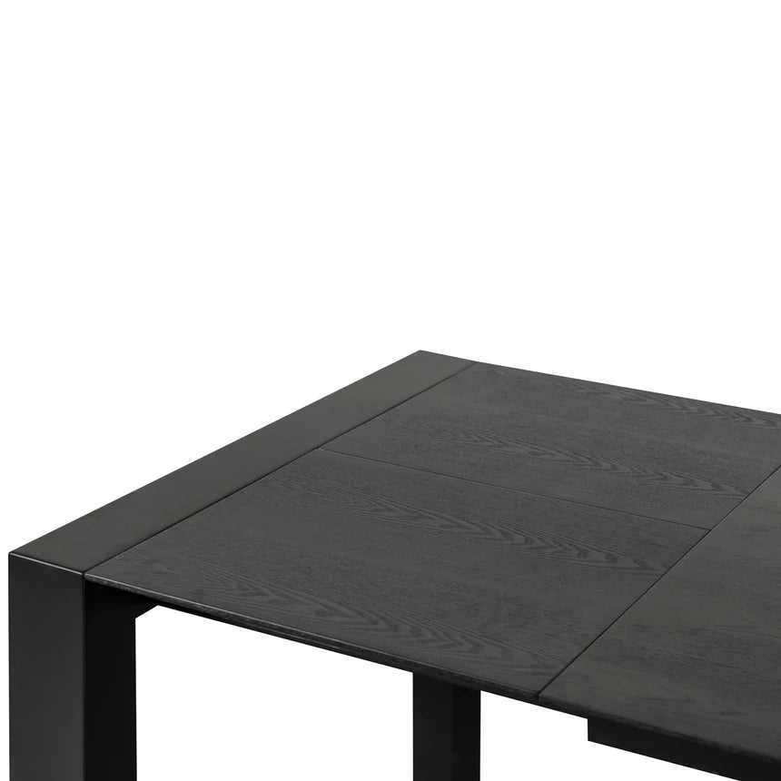 Timeless Black Oak Dining Table