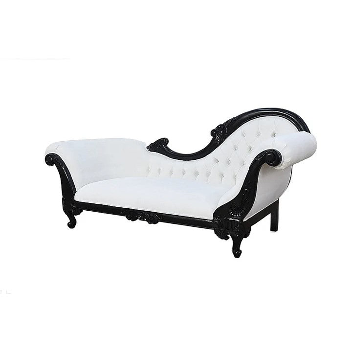 Timeless Chaise Lounge Sofa - Black