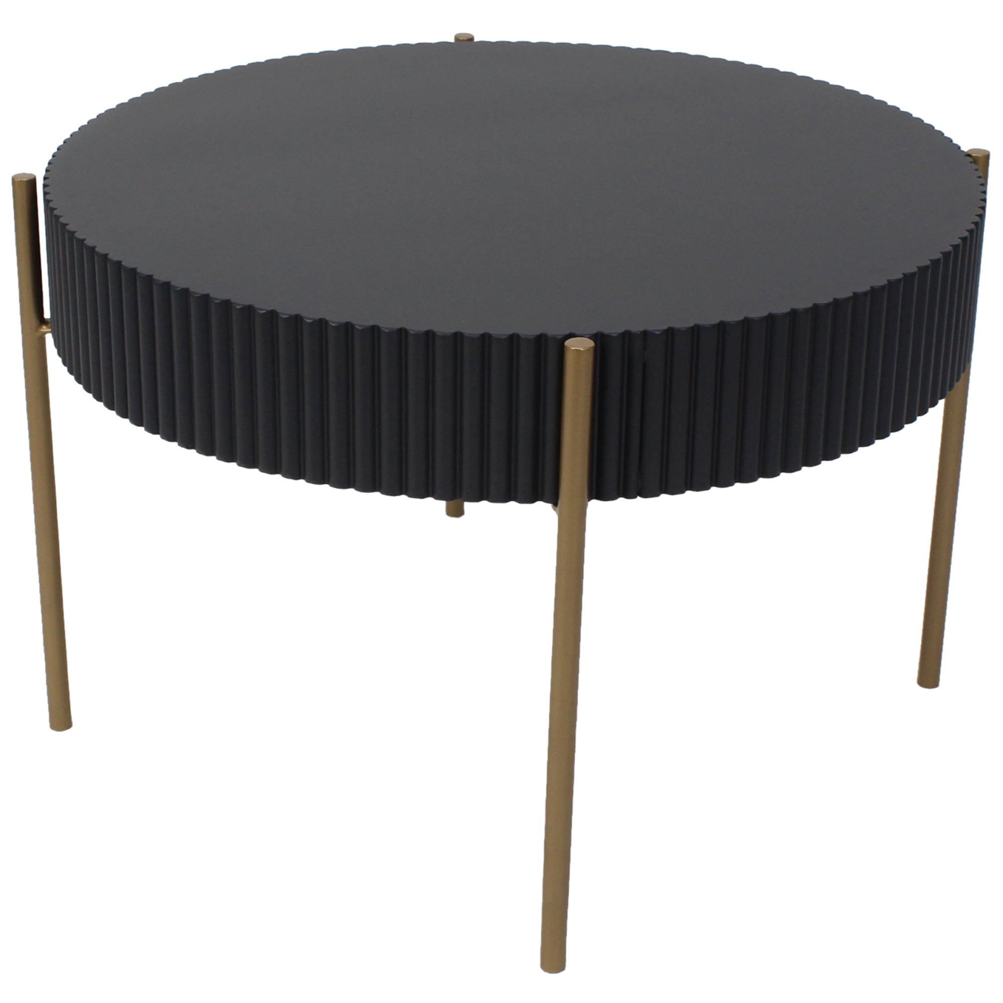 Timeless Eclipse Ribbed Coffee Table 60cms