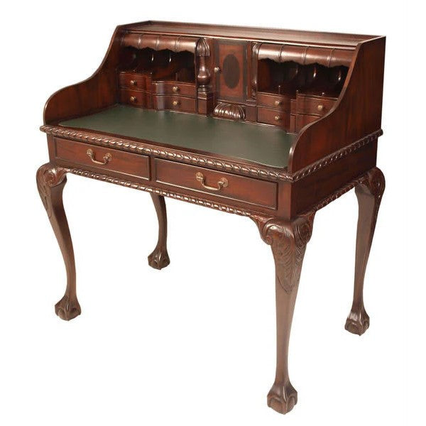 Timeless Elegance Chippendale Escritoire - Rose Mahogany