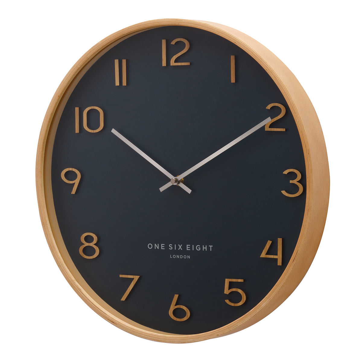 Timeless Trellis Wall Clock with Blue Hands (Available in 2 Sizes)