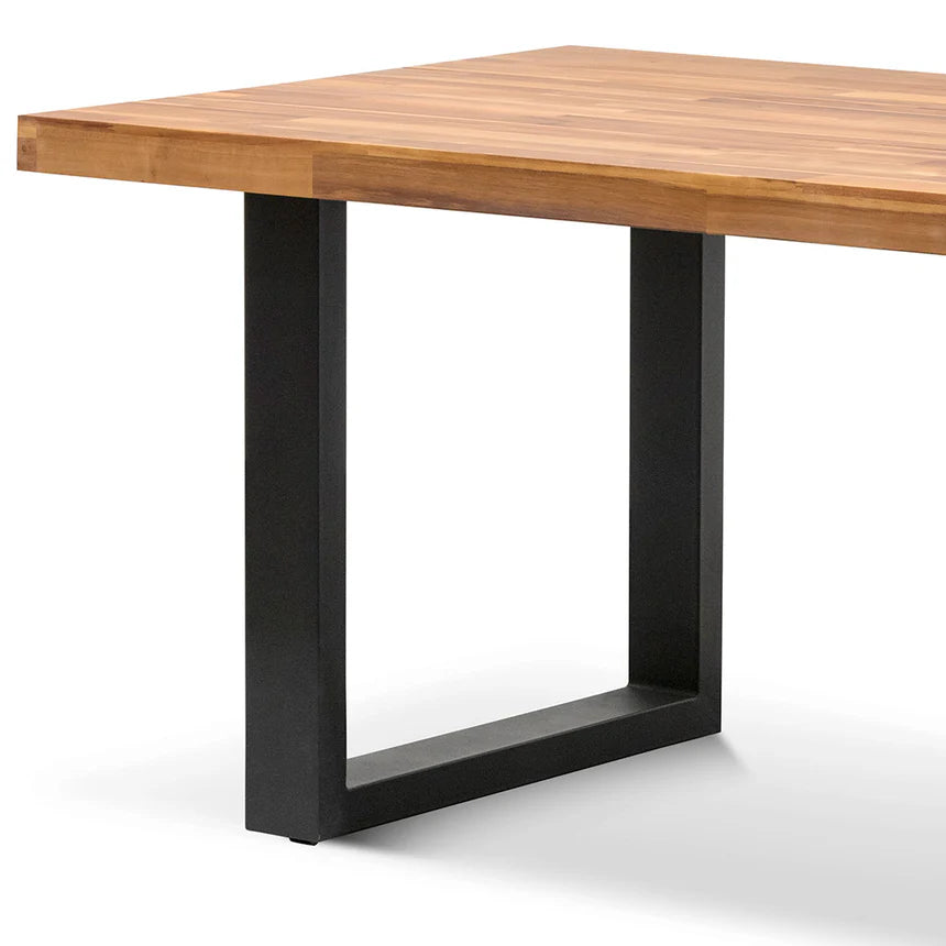 Timeless Wooden Dining Table 210cms - Natural