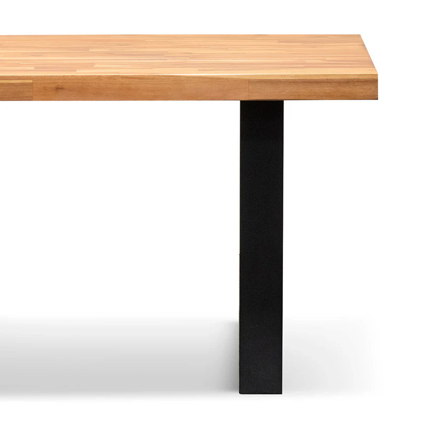 Timeless Wooden Dining Table 210cms - Natural