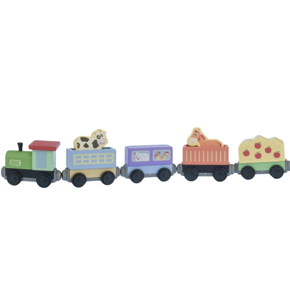 Toddlers Farm Lovers Train Set