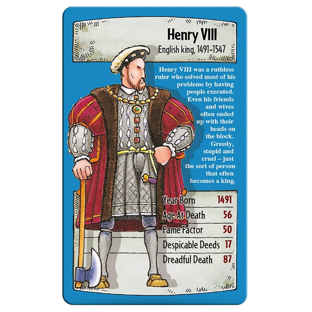 Top Trumps Card Game: Horrible Histories