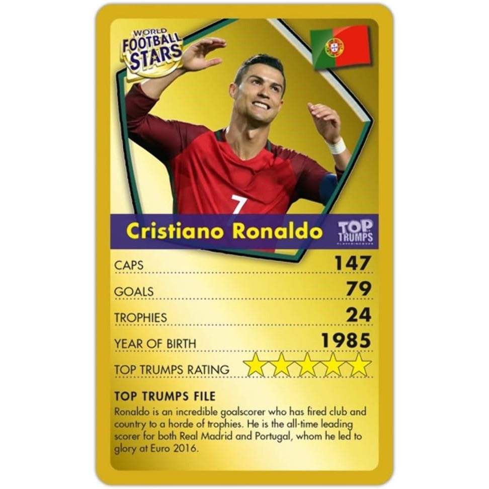 Top Trumps Card Game: World Football Stars - A League
