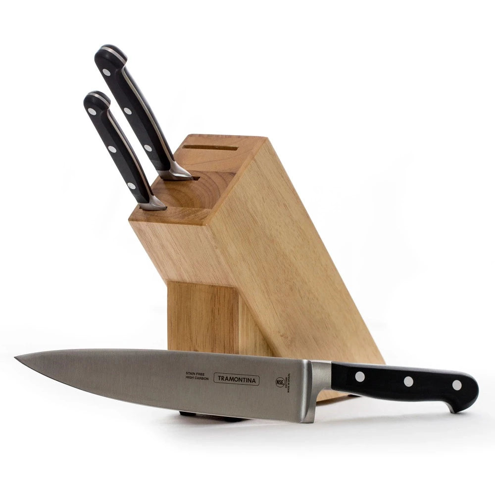 Tramontina 4 Pcs Knives Block Set