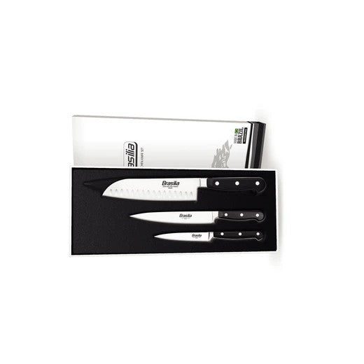 Tramontina Brasilia Santoku Knife Set - 3 Pcs