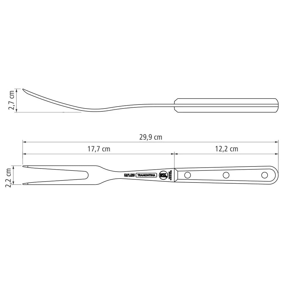 Tramontina Century Carving Fork 30cms