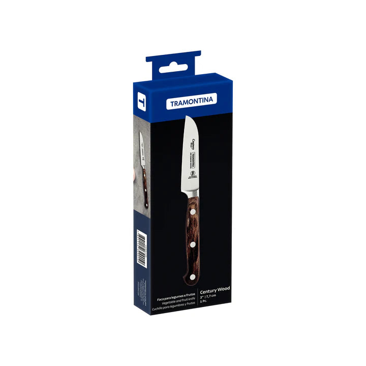 Tramontina Century Stainless-Steel Vegetable Knife -7.62cms