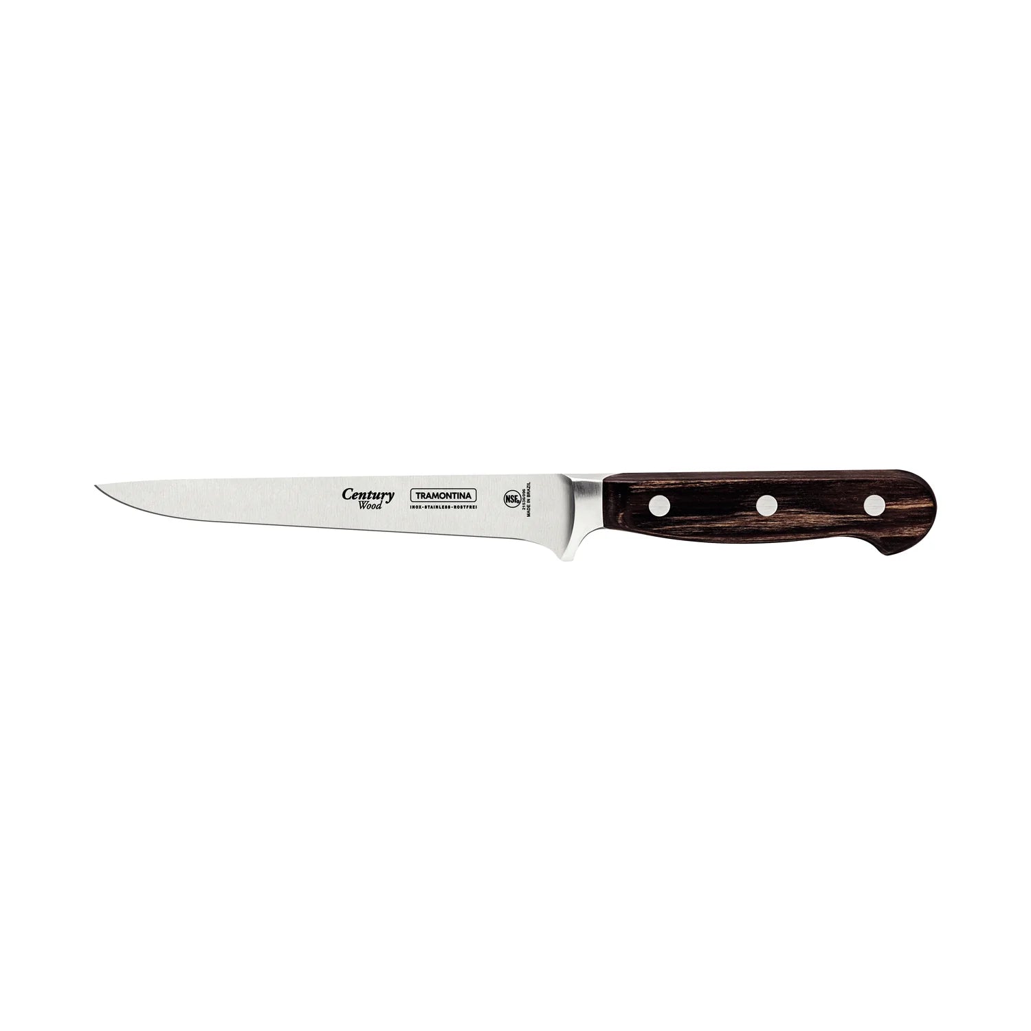Tramontina Century Wood Boning Knife with Handle - 15.24cms