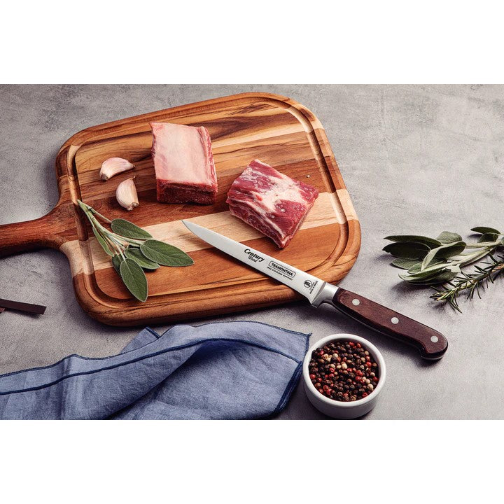 Tramontina Century Wood Boning Knife with Handle - 15.24cms