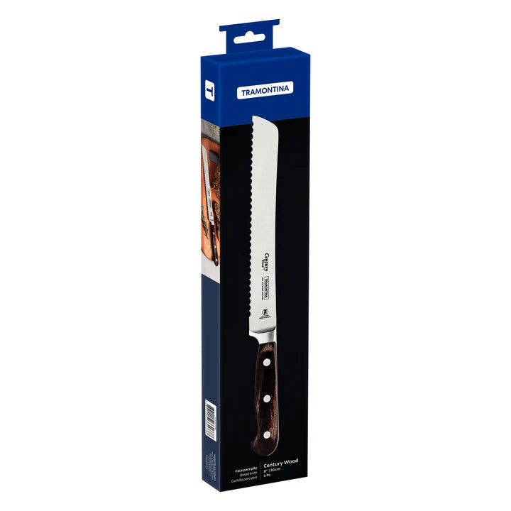 Tramontina Century Wood Bread Knife - 20.32cms