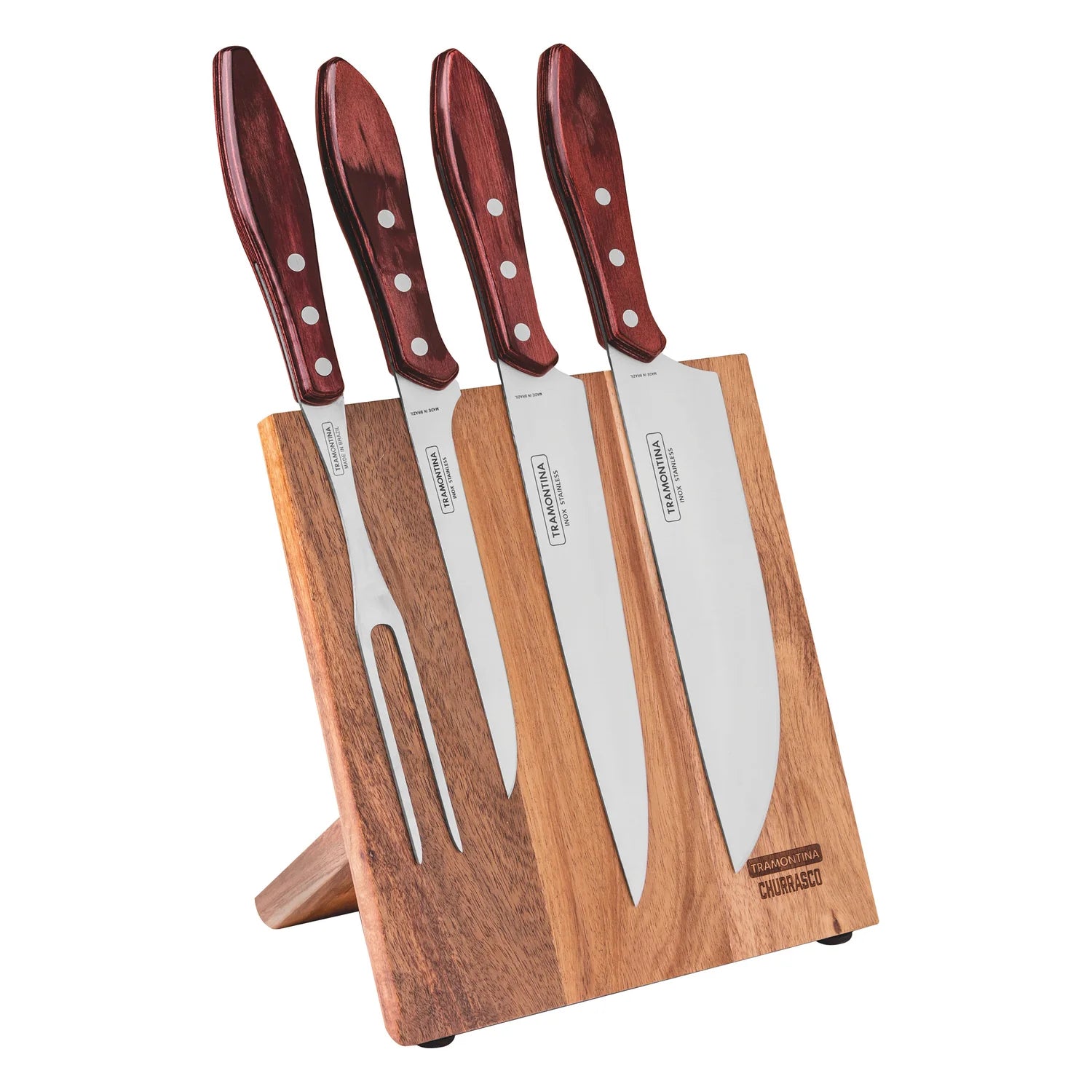 Tramontina Churrasco Barbecue Knife Block 5Pcs