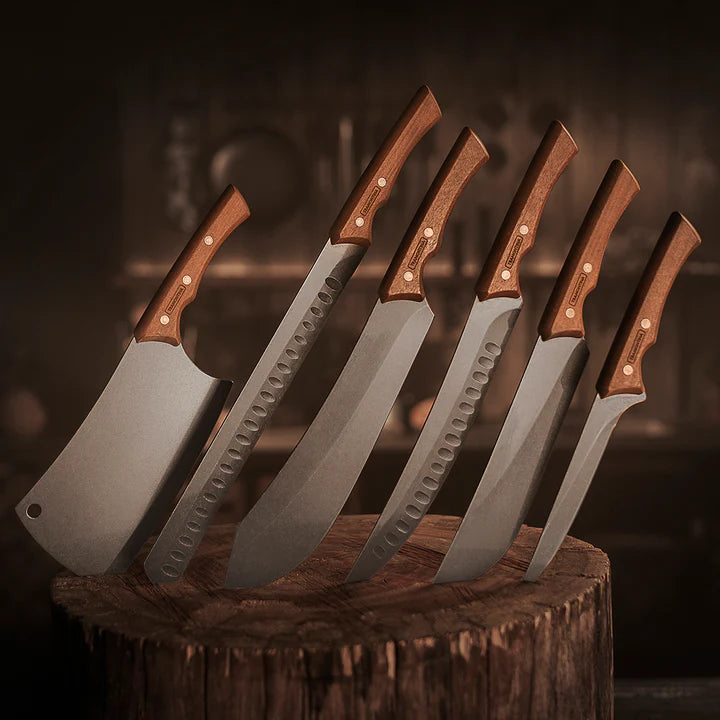 Tramontina Churrasco Black Collection 8 Pcs BBQ Knife Set