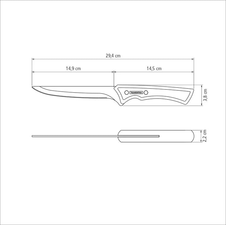 Tramontina Churrasco Black Collection Boning Knife