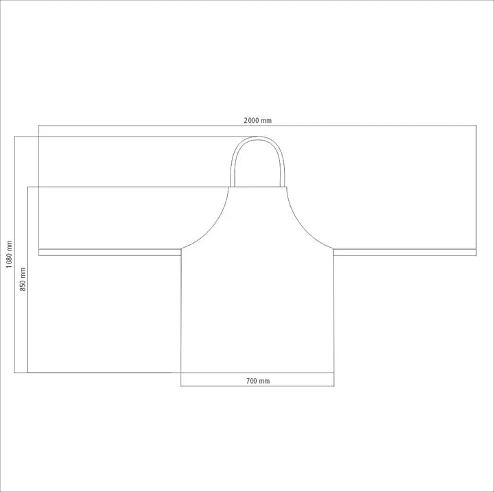 Tramontina Churrasco Patterned Apron