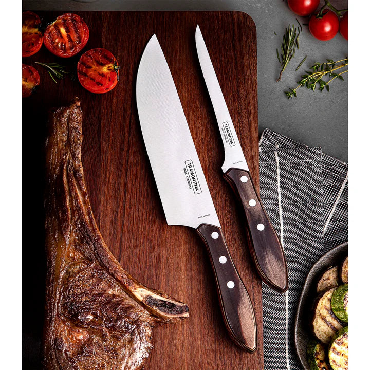 Tramontina Churrasco Set with Leather Pouch - 3Pcs