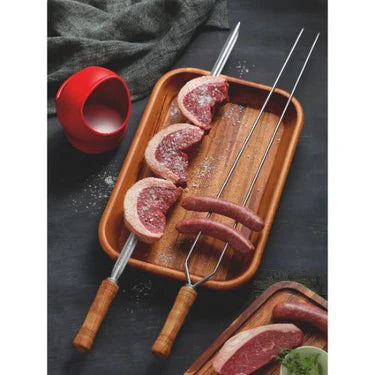 Tramontina Churrasco Single Prong Skewer Bundle 65cms - 4 Pcs