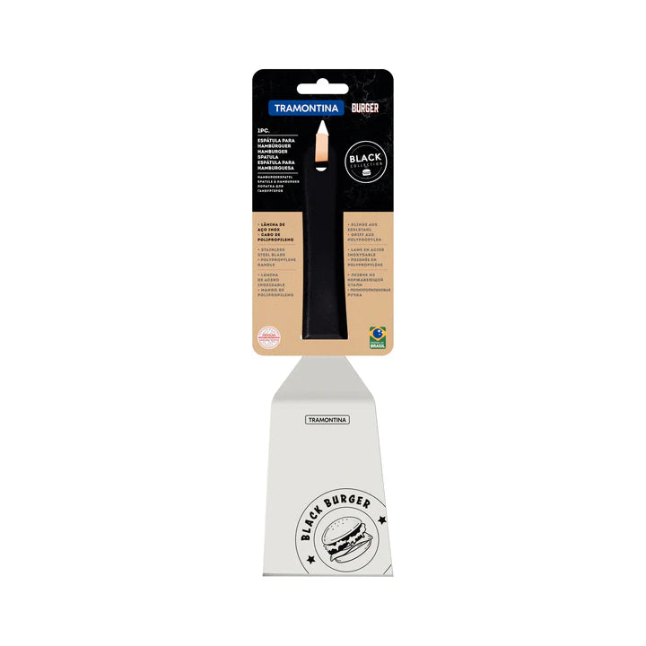 Tramontina Churrasco  Spatula with Black Polypropylene Handle 6"