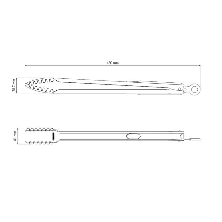 Tramontina Churrasco Stainless Steel Spatula Blade