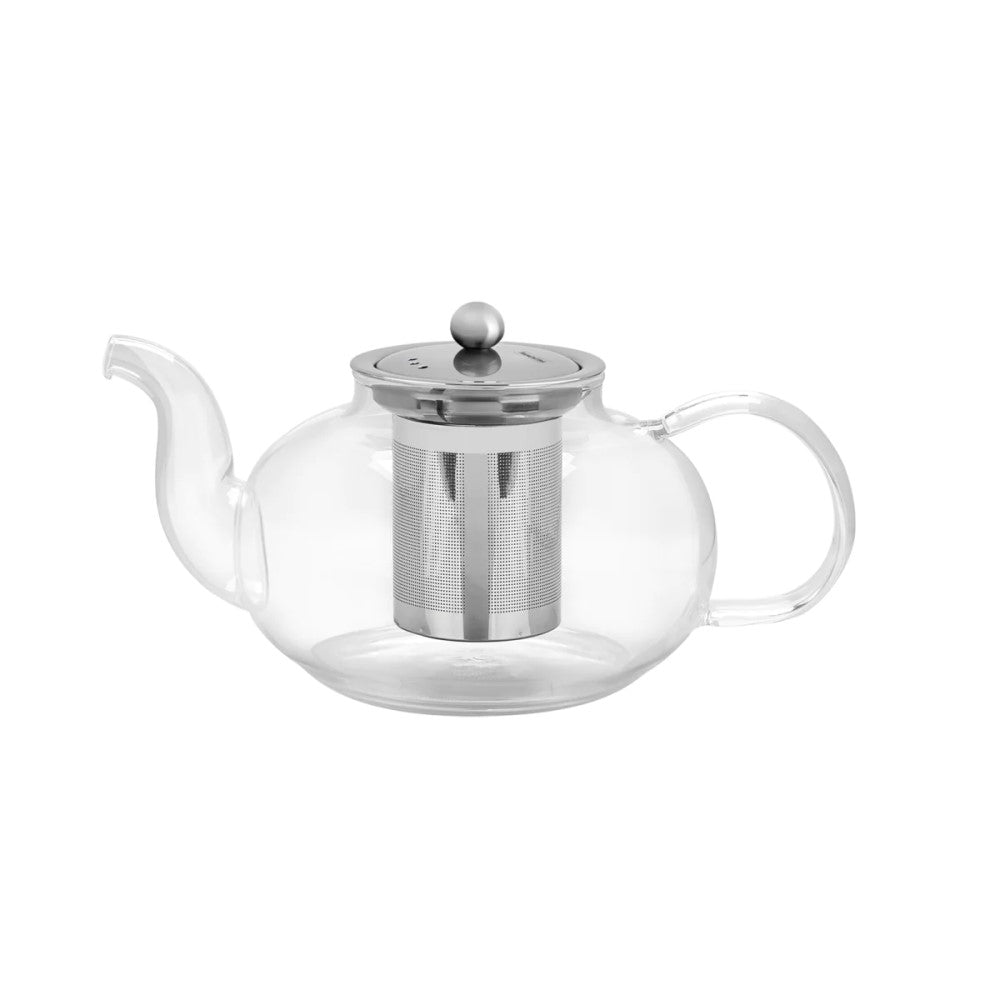 Tramontina Glass and Stainless Steel Teapot with Infuser 1 L