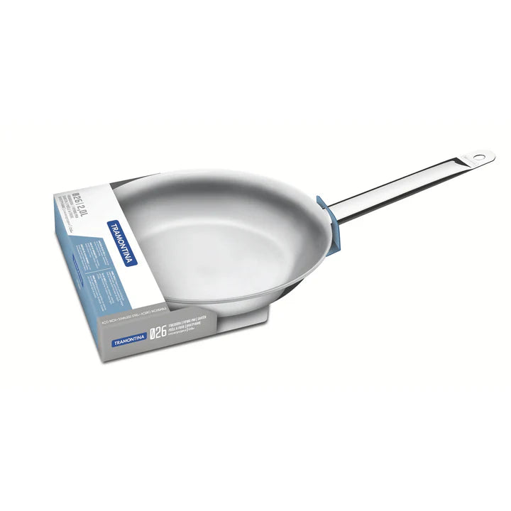 Tramontina Grano 1.1 L Shallow Stainless Steel Frying Pan - 20cms