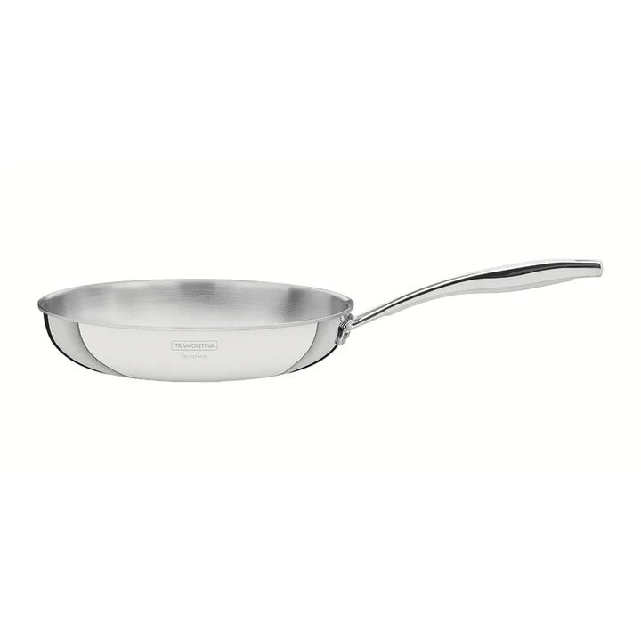 Tramontina Grano 2.2 L Shallow Stainless Steel Frying Pan - 26cms