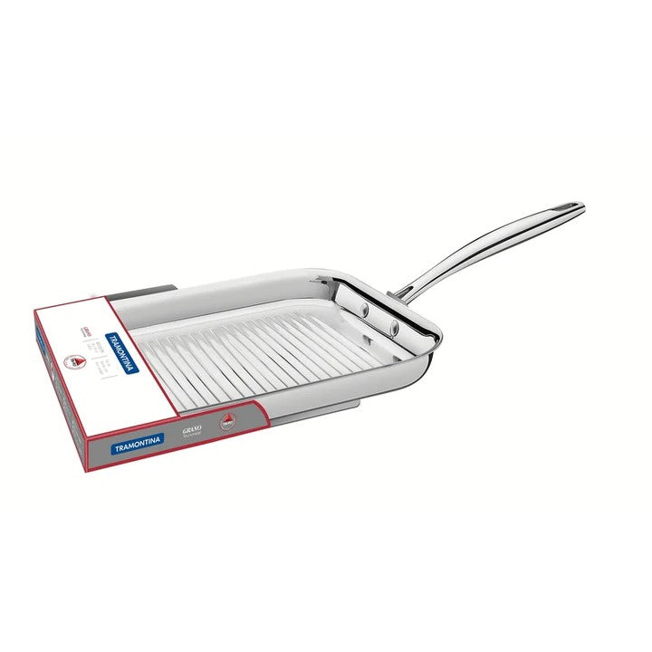 Tramontina Grano stainless Steel Skillet Grill