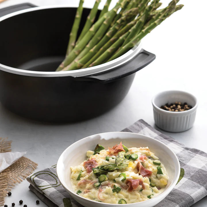 Tramontina Lyon Black Casserole 6.8 Litres