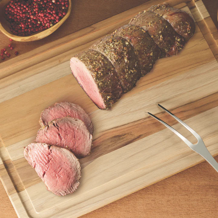 Tramontina Natural Finish Rectangular Wood Cutting Board 40x27cms