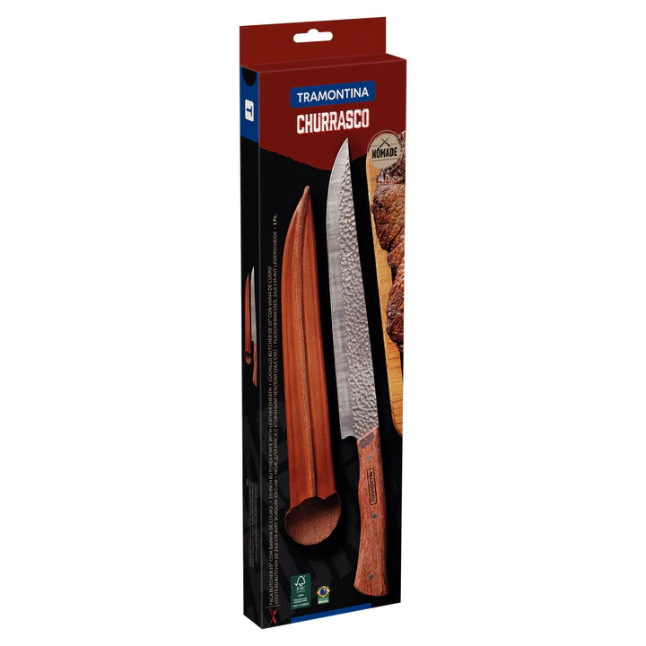 Tramontina Nômade 10" Butcher Knife with Wood Handle