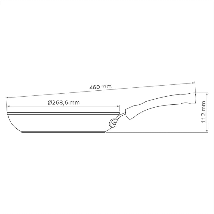Tramontina Professional Frying Pan 26cms