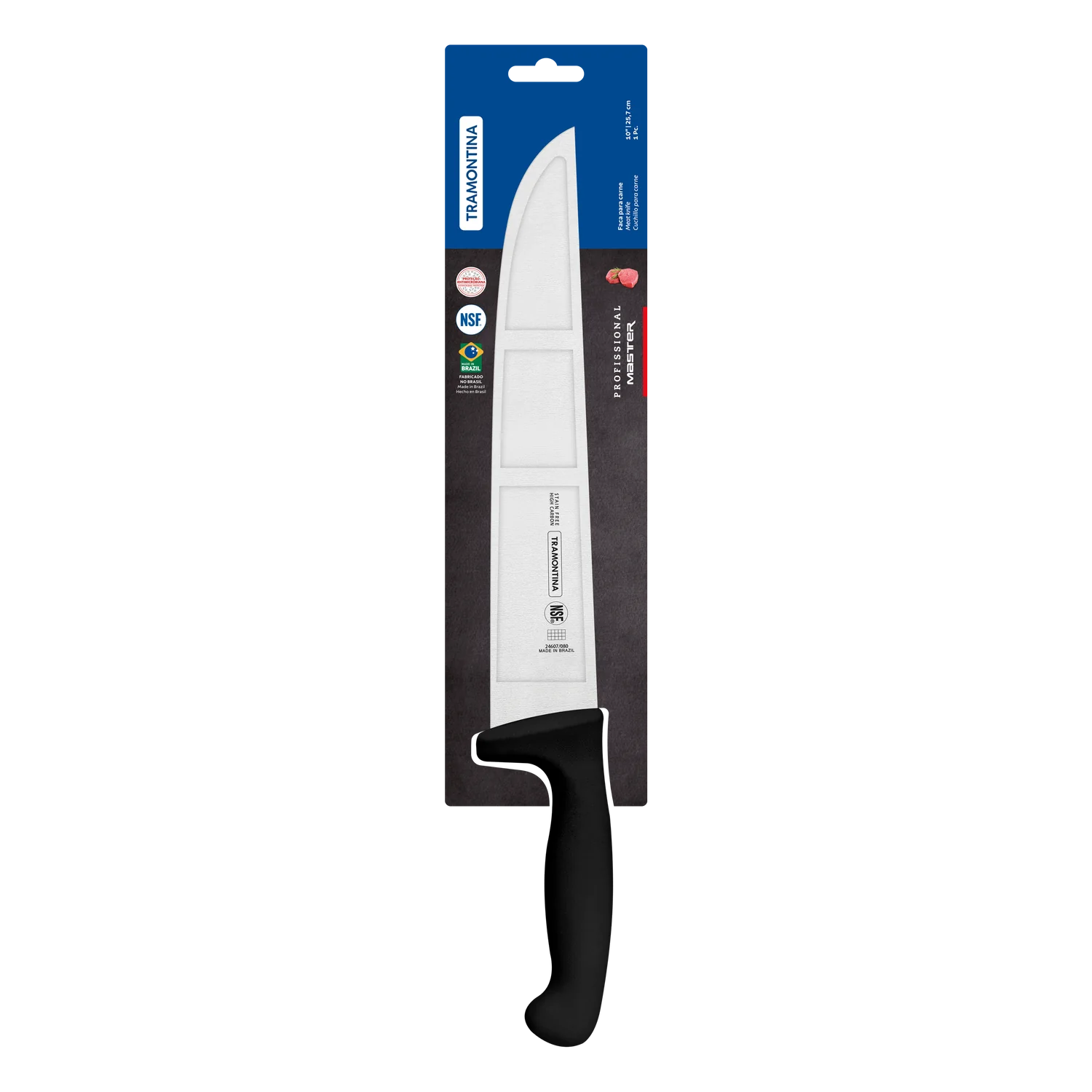 Tramontina Professional Master Black Meat Knife 10"
