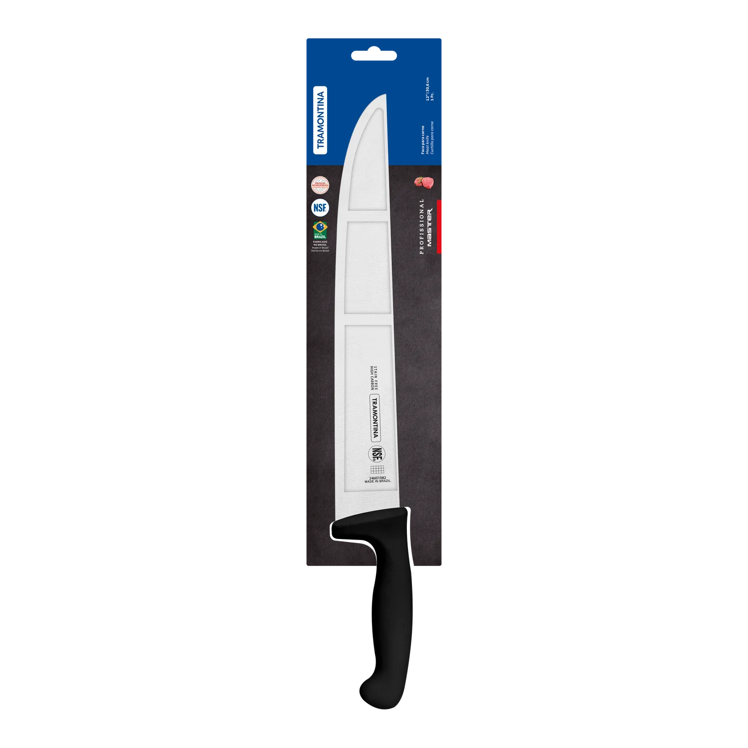 Tramontina Professional Master Black Meat Knife 12"