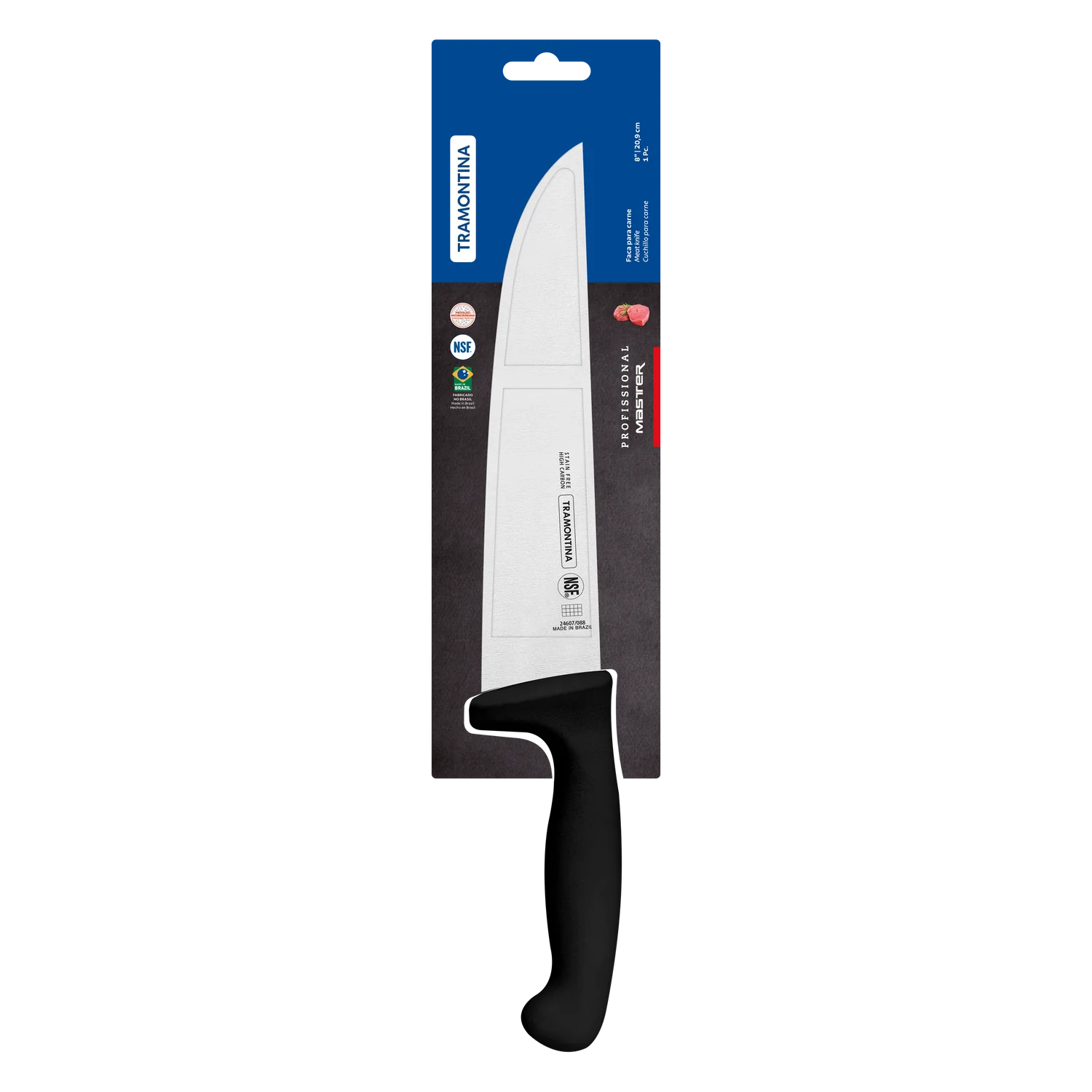 Tramontina Professional Master Black Meat Knife 8"