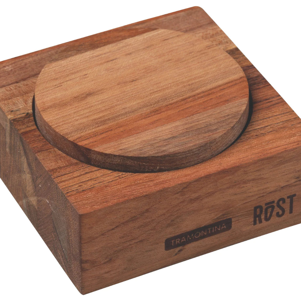 Tramontina Rost Salt Cellar in Jatobá Wood