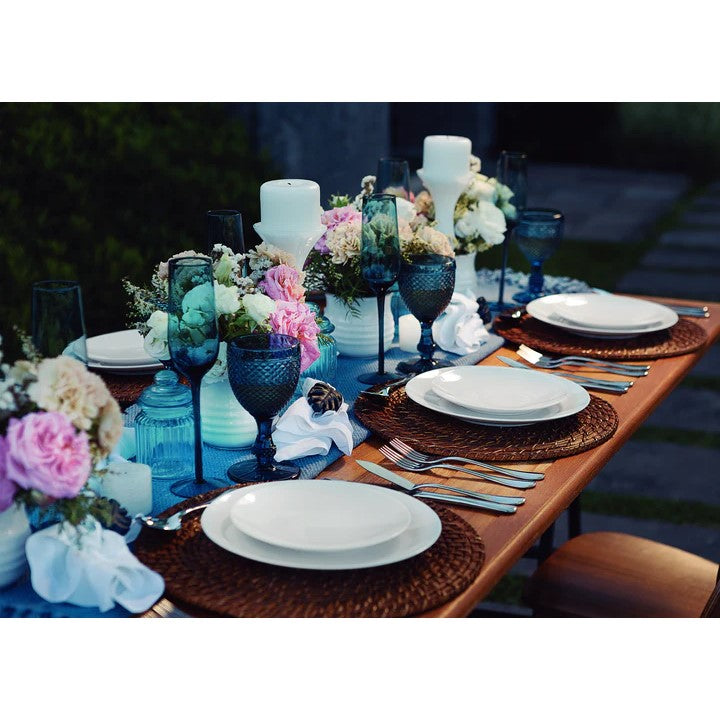Tramontina Sophia Set of 6 Porcelain Dinner Plates 28cms