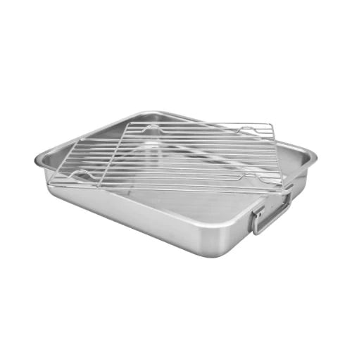 Tramontina Tableware Stainless Steel Tray with Grill