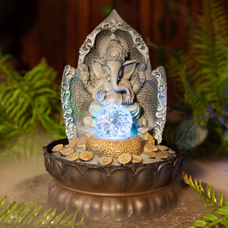 Tranquil Ganesh Drift Water Fountain