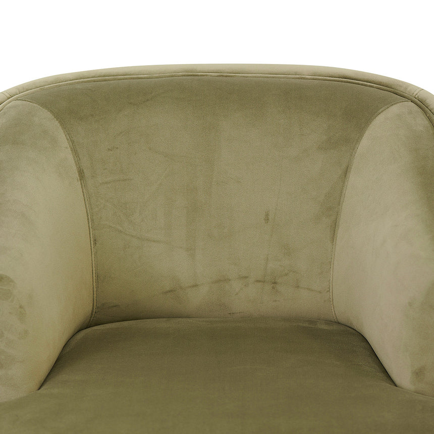Tranquility Fabric Armchair - Sage Green