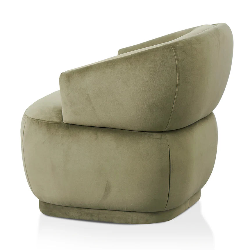 Tranquility Fabric Armchair - Sage Green
