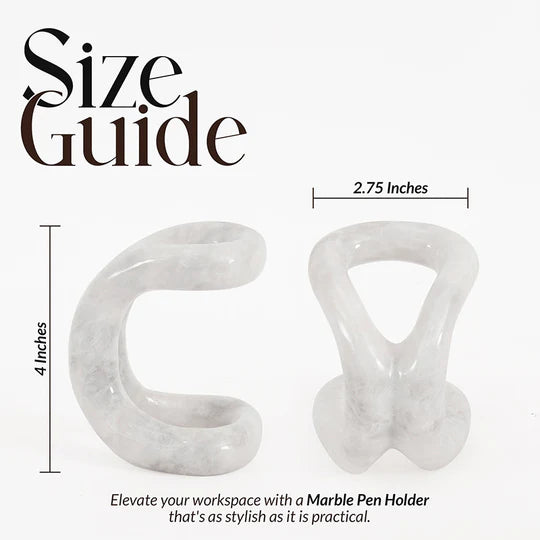 Trendy Polished Stone Toothbrush Holder