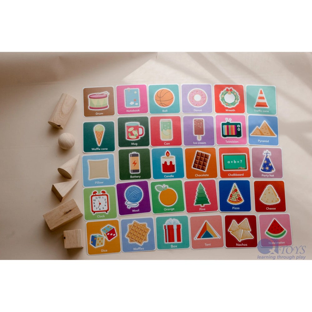 Ultimate 3D Geometric Shape Learning Kit