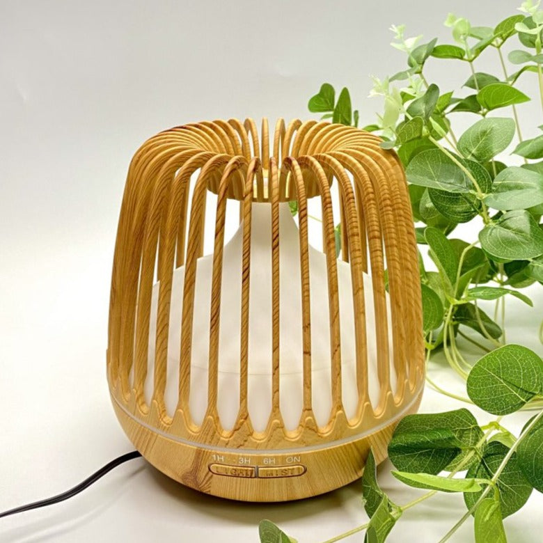 Unique Designer Wooden Aroma Diffuser - Available in 2 Colors