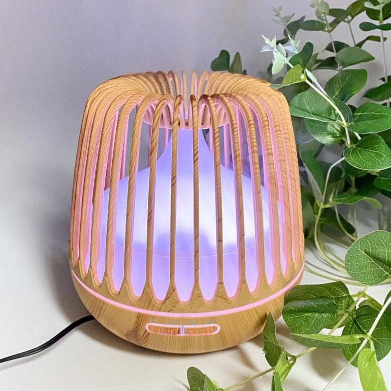 Unique Designer Wooden Aroma Diffuser - Available in 2 Colors