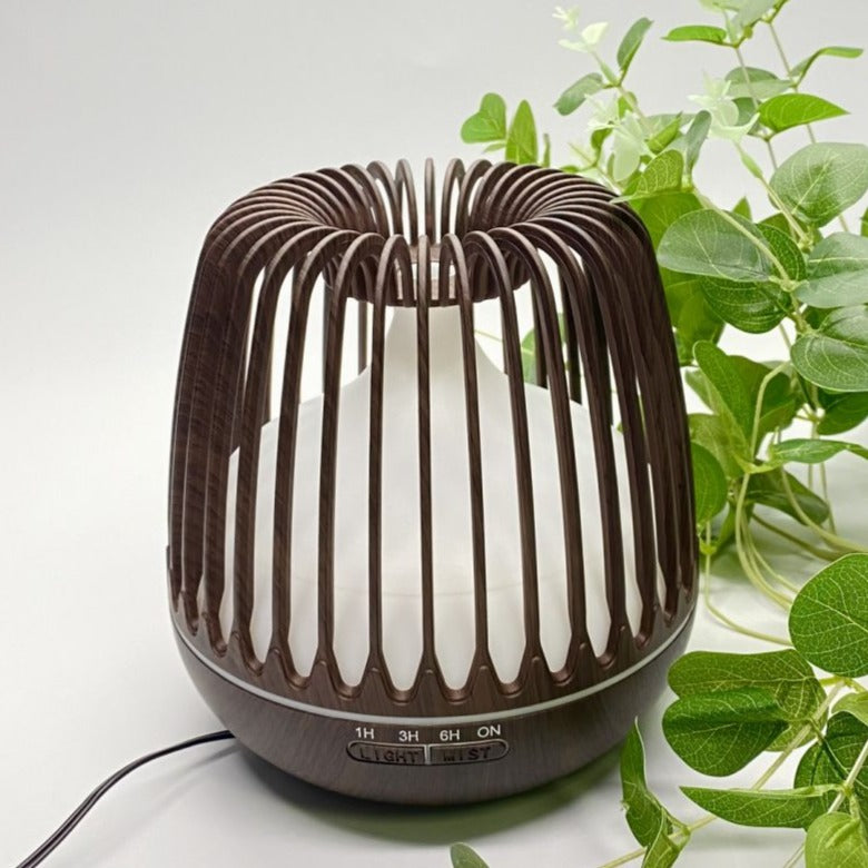 Unique Designer Wooden Aroma Diffuser - Available in 2 Colors