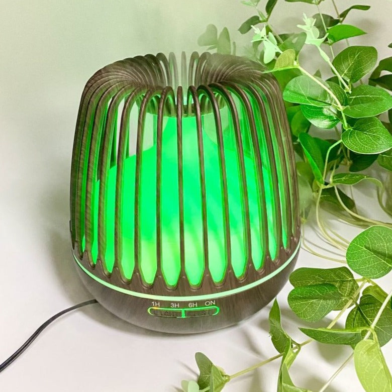 Unique Designer Wooden Aroma Diffuser - Available in 2 Colors