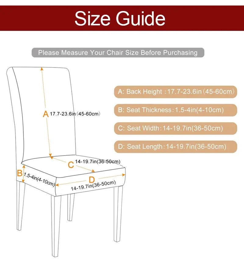 Anti-Dirt White Butterfly Pattern Design Chair Cover